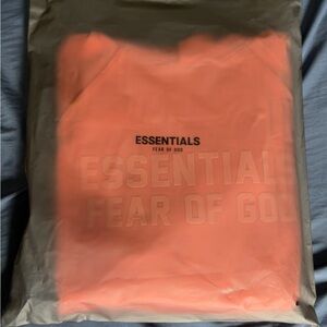 Fear of God Essentials Coral Hoodie Brand new